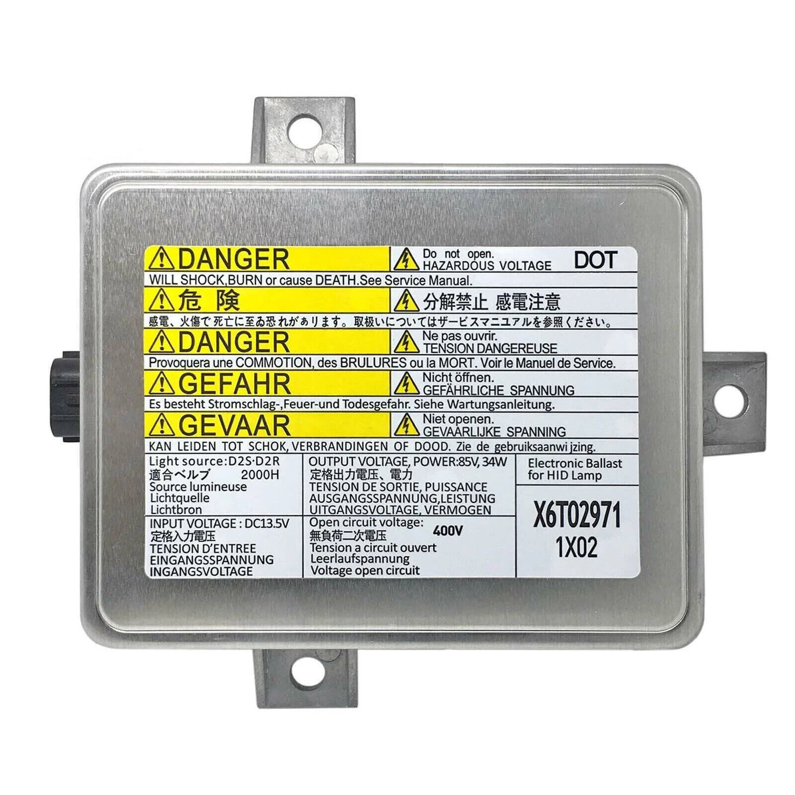 X6T02971 Xenon HID Headlight Ballast Control X6T02981