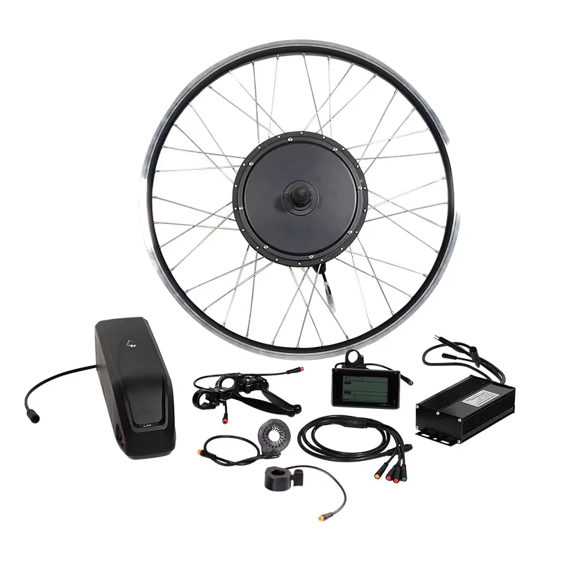 72v 3000w 5000w 8000w Electric Bicycle Dirt Ebike E Bike Conversion Kit Qs 205 273  V motor kit electric bike kits
