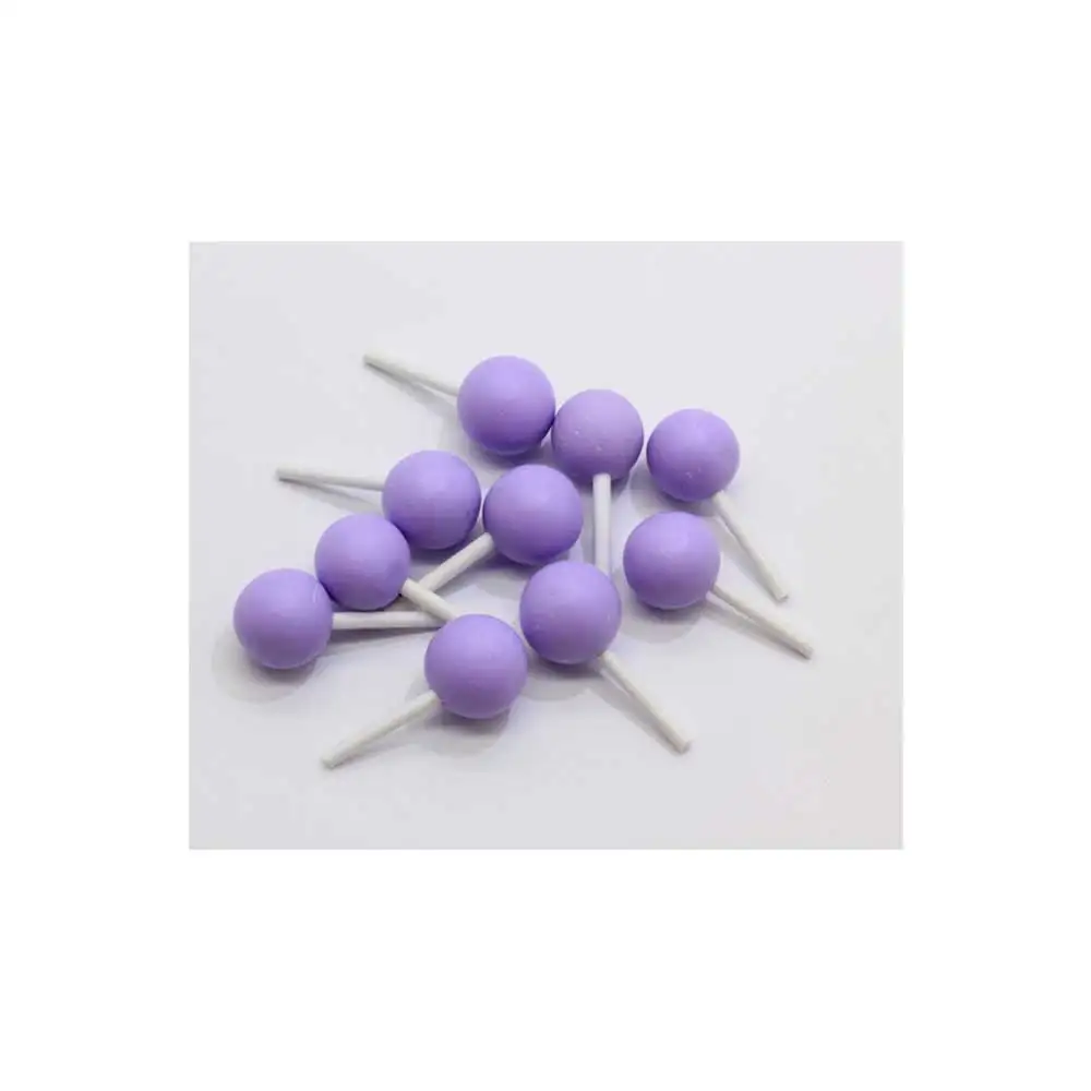 
Miniature Round Macaron Lollipop Simulation Food Clay Cabochons Crafts DIY Embellishments Scrapbooking Phone Decor Parts 