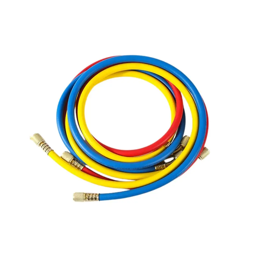 CLAUTOOL Auto air conditioning fluoride pipe high pressure explosion-proof long refrigerant filling A/C Charging Hose Set