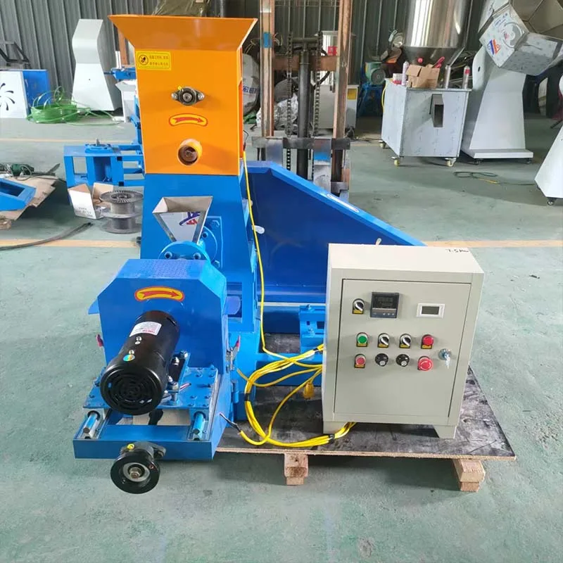 Fish Puffed corn rice stick screw extruder machine snack food corn puff making machine for sale