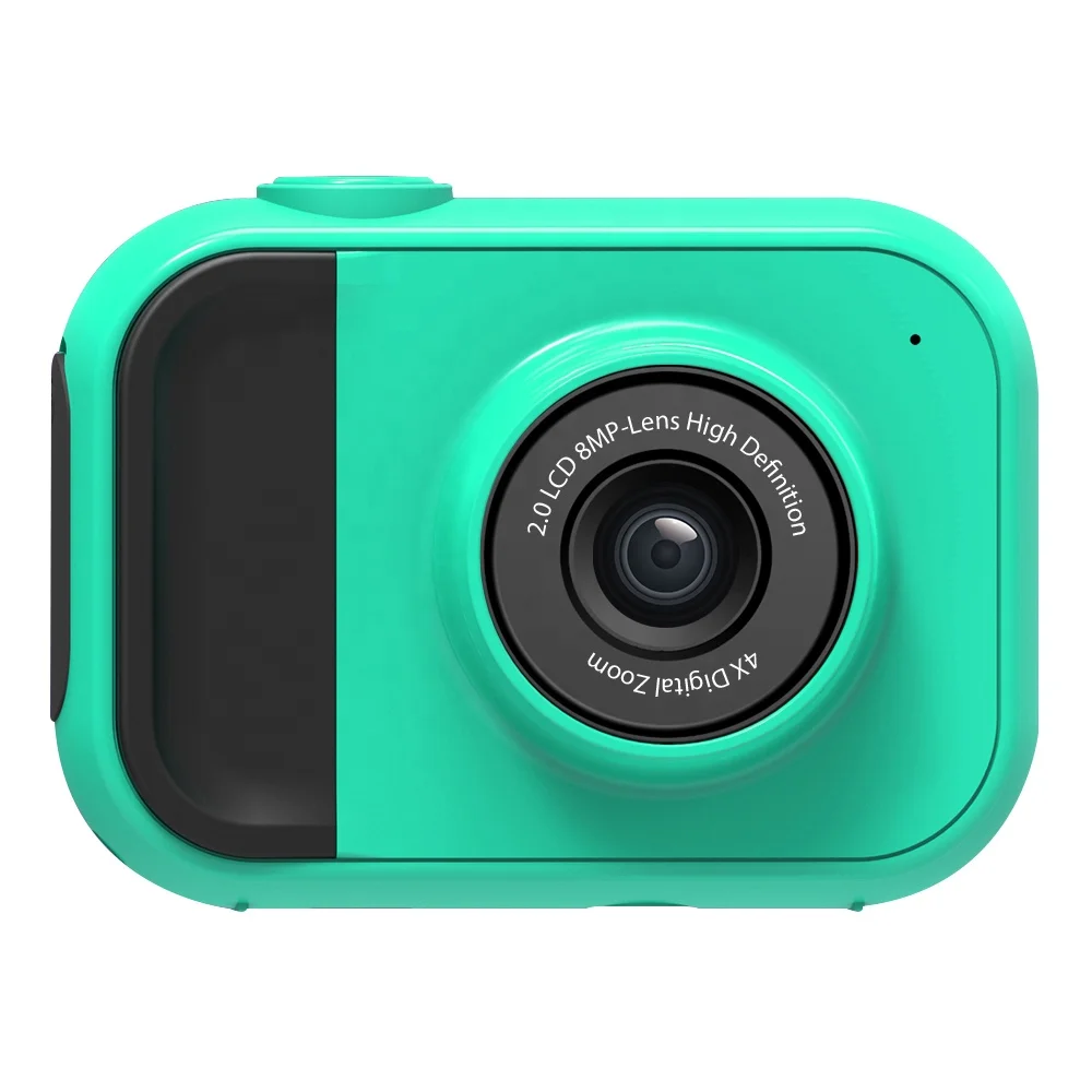 Free sample newest 4X digital Zoom 2 inch Lcd color screen rechargeable big eye video action camera for kids