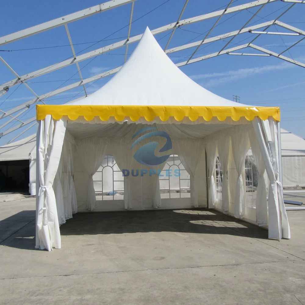 DPS outdoor Aluminum Alloy shade Frame Party Wedding trade show High PVC Fabric Custom Marquee Pagoda Tent