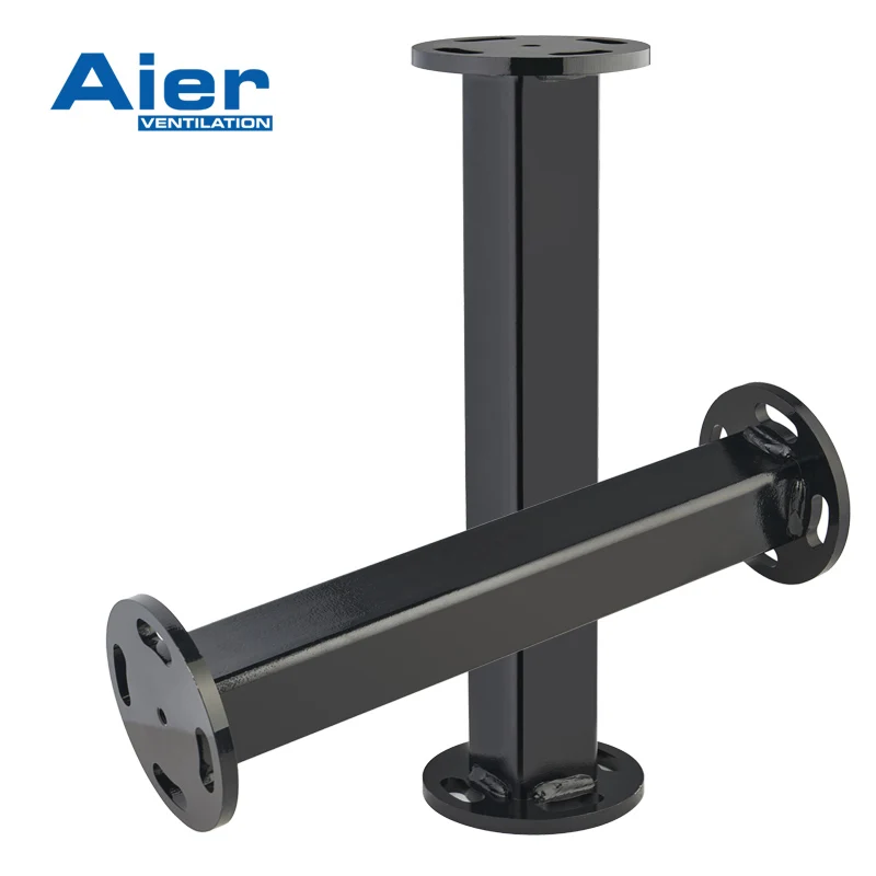 Customized Q345B welding galvanized stamping parts for elevator bracket with rivnut