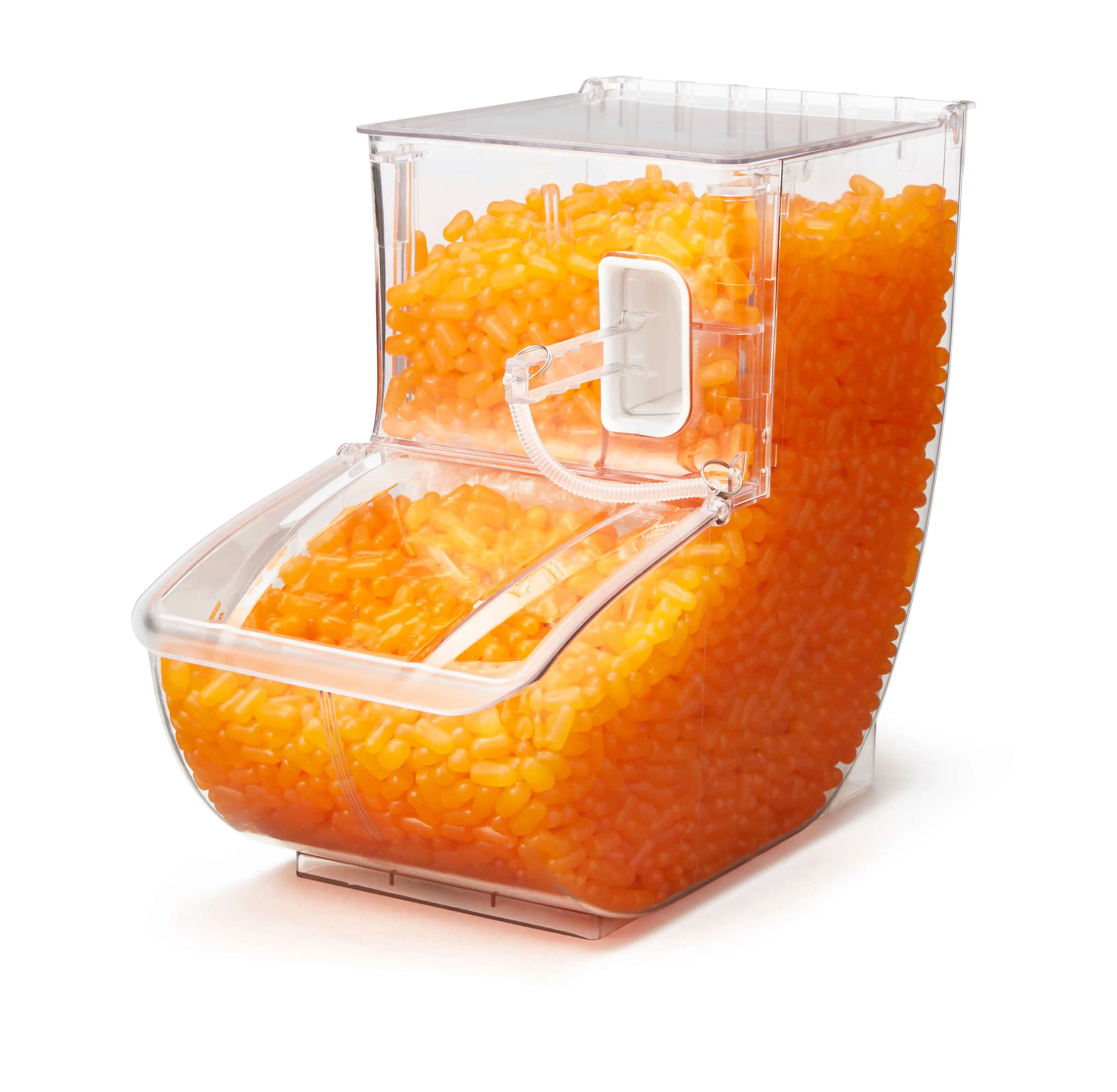 Foods wholesale store candy dispenser candy box nuts display box bulk food scoop bin for shops