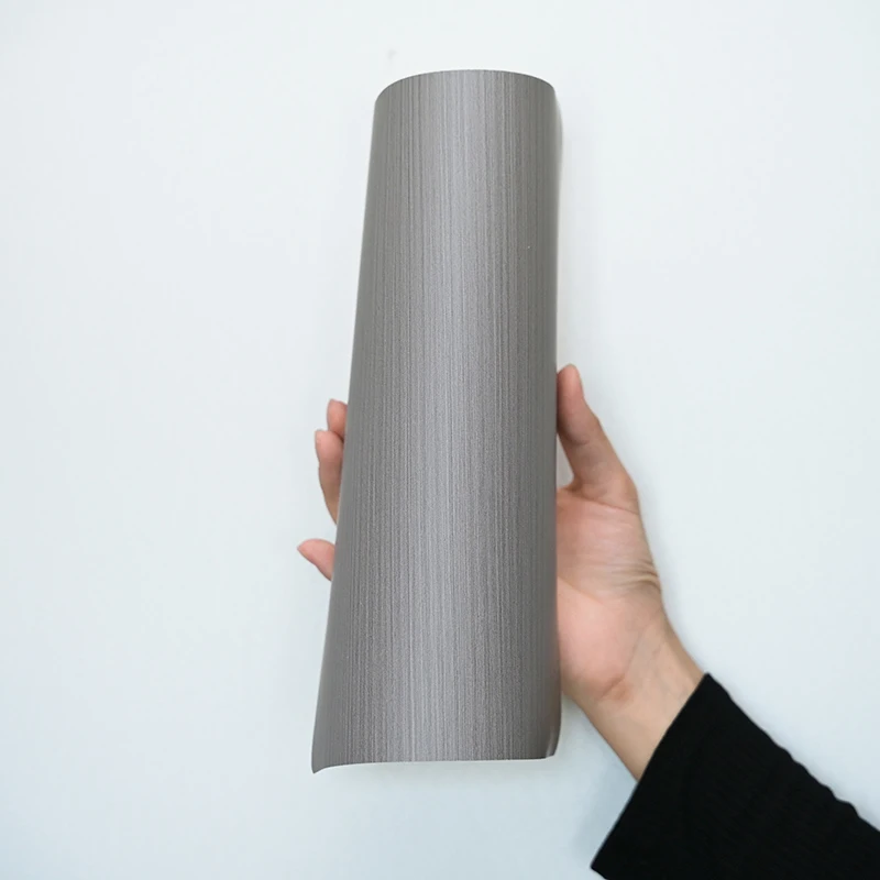 Decorative PETG Film Rolls Skin Touch Decorative Wood Grain PETG Film