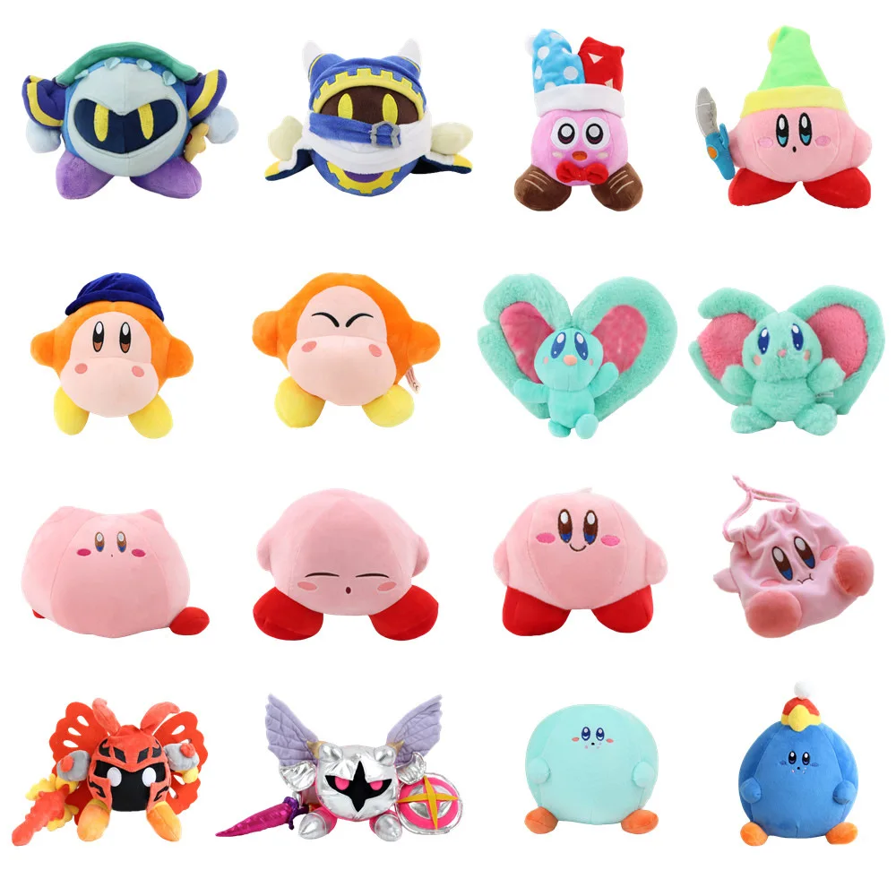 Creative Pokemoned New Star Kabi Kirbyy Adorable Super Cool Stuffed Animal Cute Keychain Big Bag PP Home Decor Gift Girls