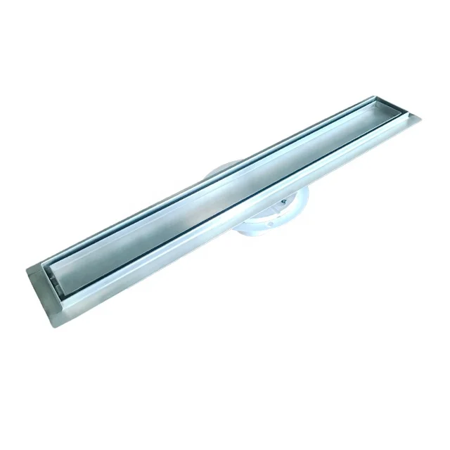 American Style Channel Drain Stainless Steel ABS Drain Base Floor Drain