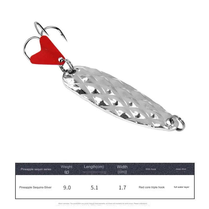 Fishing Spoon Lure Swim Bait Isca Artificial Trout Lure Pesca Fishing Tackle Leurre Truite Spoons