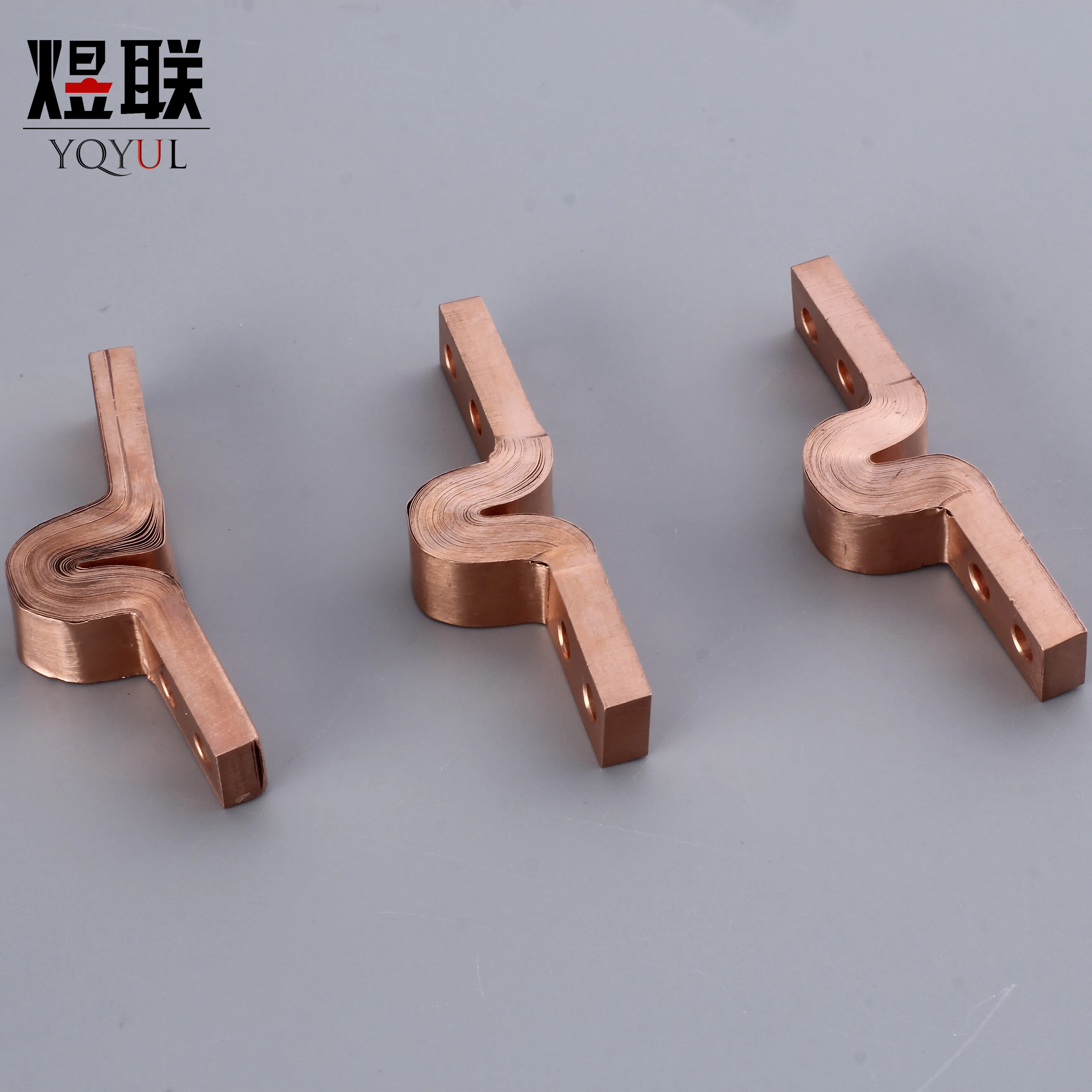 
Copper Busbar Laminated Flexible Electrical Shunt 