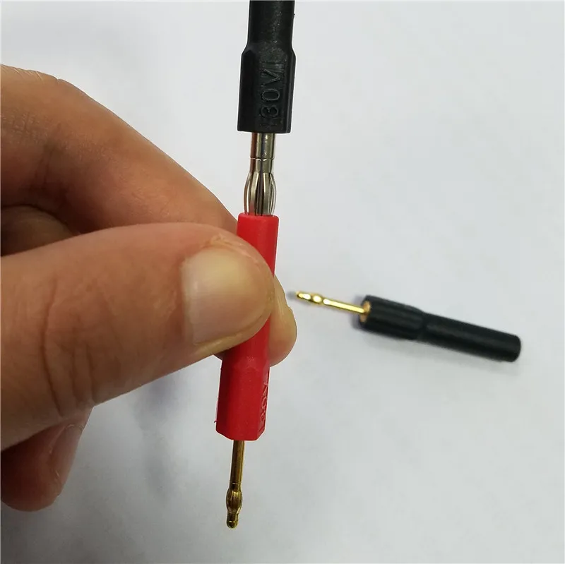 BC5540065 2mm Mini Male Banana Plug To 4mm Female Jack Connector Adapter