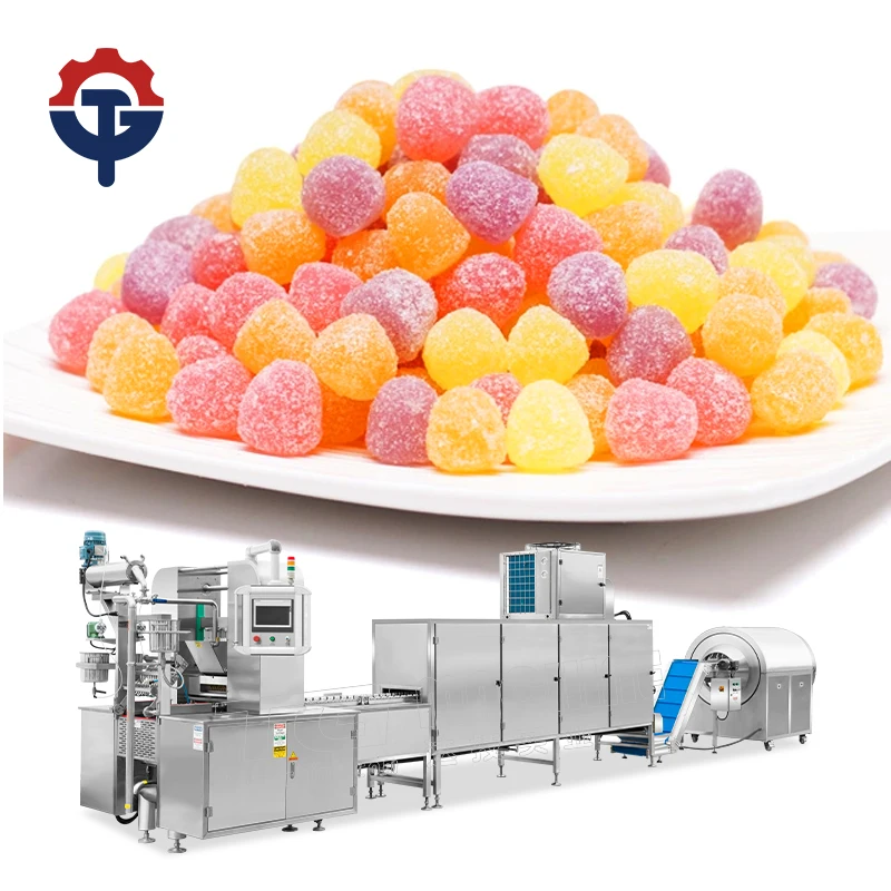 Hot sale fully automatic soft candy making machine production line