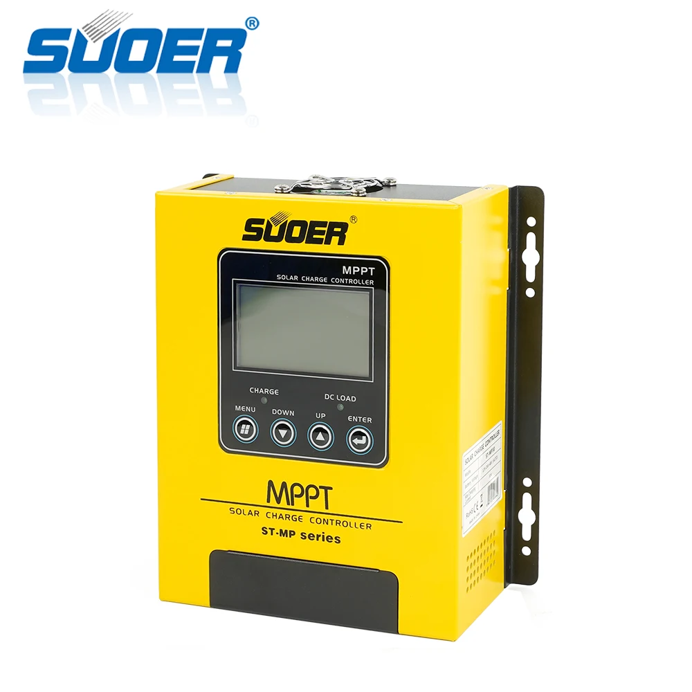 Suoer MPPT Solar Charge Controller 12V 24V 30A 40A 60A 80A 100A 30 Amp Solar Regulator photovoltai charge controller