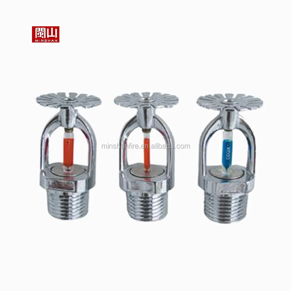 Vertical Quick Response Sprinkler Head Automatic Sprinkler System Fire Safety Sprinkler Head