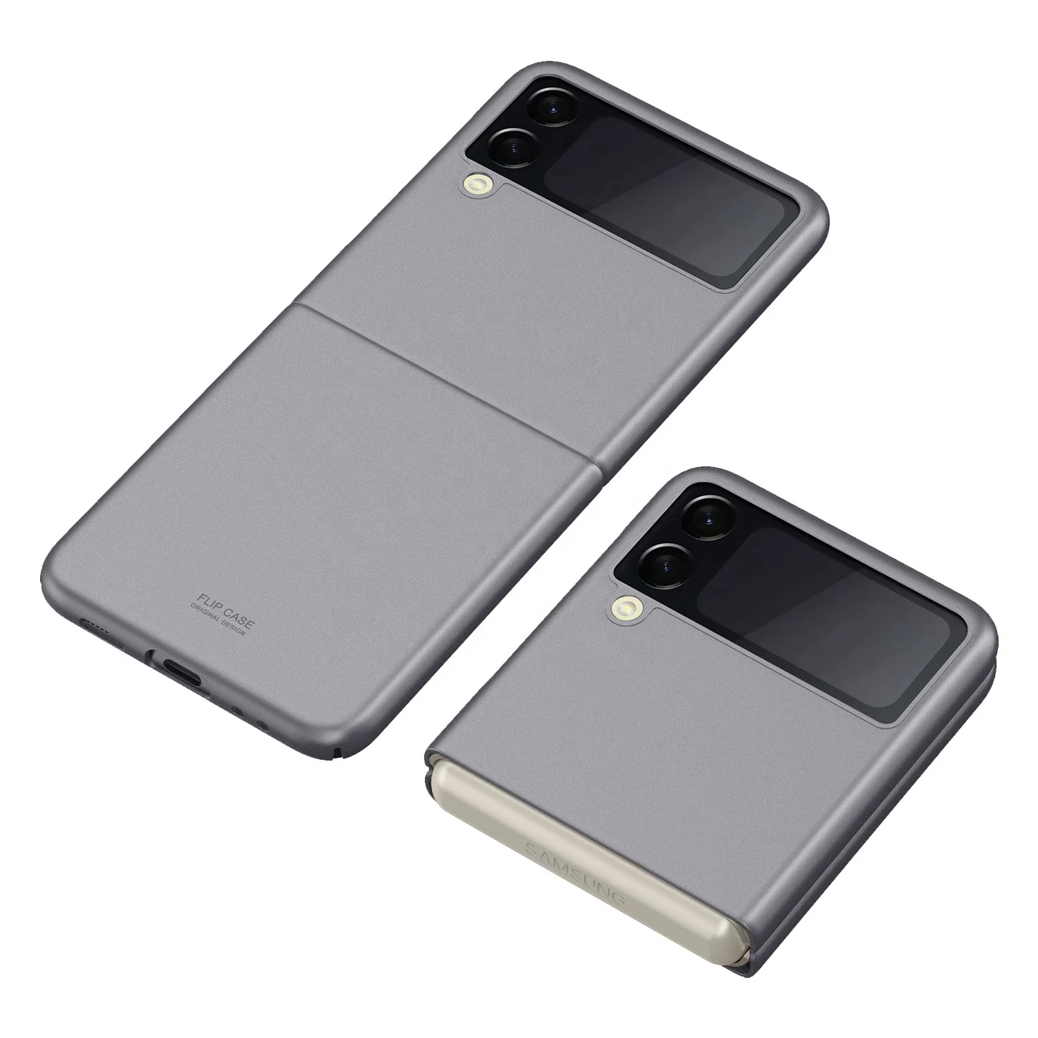 For SAMSUNG Galaxy Z Fold 3 flip 3 Designer Shock Proof Matte Luxury Mobile Phone Case Plain Cover