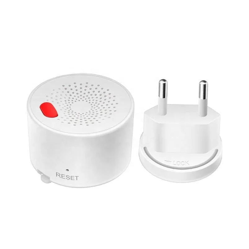 Tuya Wifi Smart LPG Gas Alarm, Combustible Household Gas Leakage Sensor, Detector Natural Gas Sensor, Fire Safety Smart Home