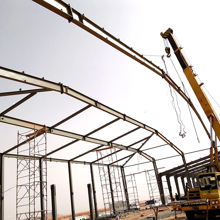 Construction Building Prefabricated Steel Structure Warehouse Custom Fabrication Metal School Building