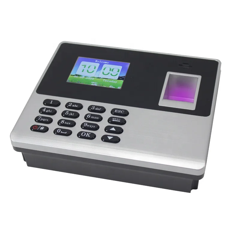P80 регистратор времени со сканером отпечатков пальцев и биометрическая машина для проверки посещаемости