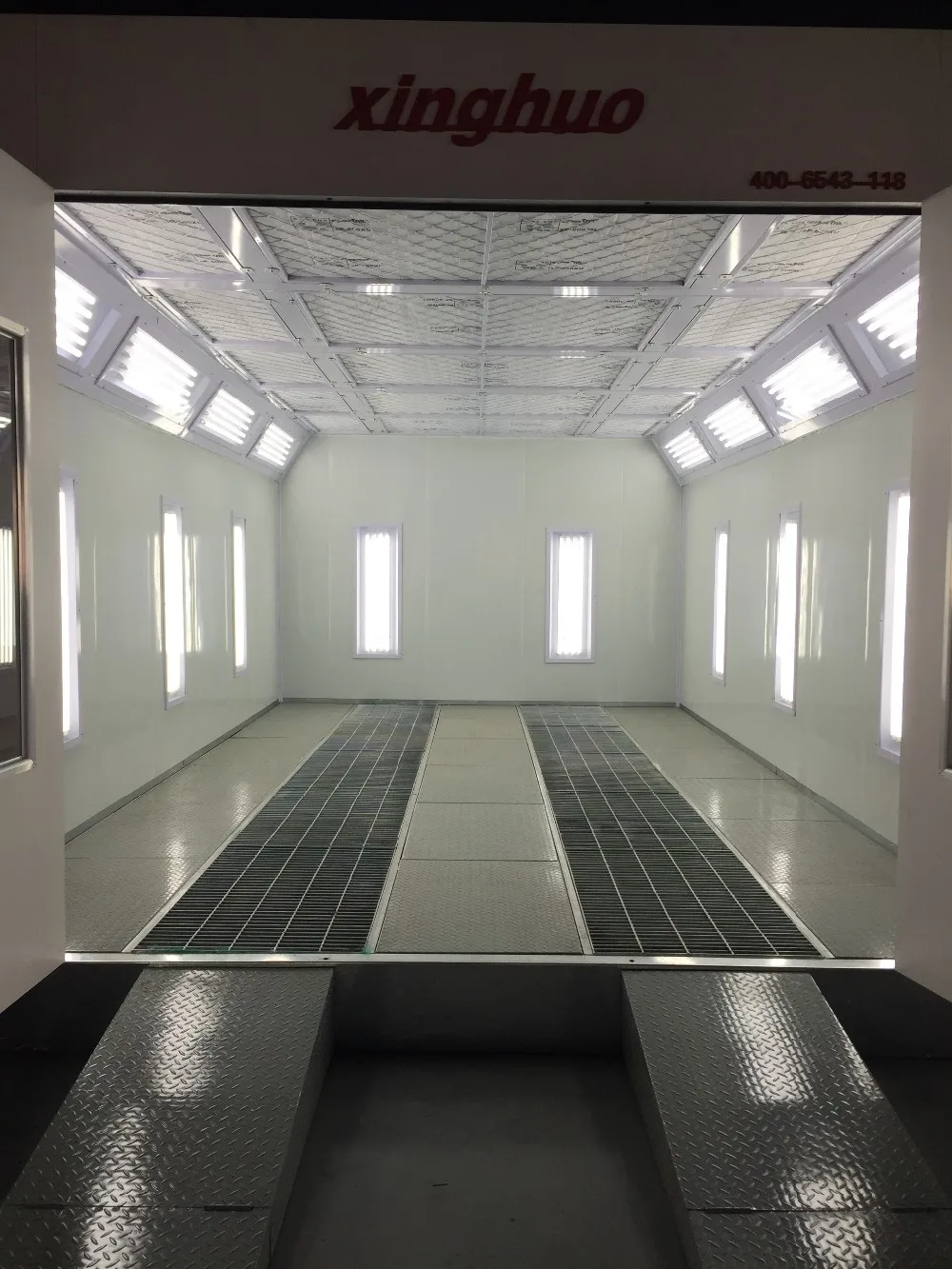 Diesel Heating Paint Booth Car Oven For Baking X-500