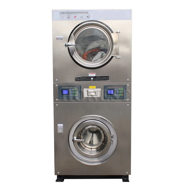 Competitive Price Laundry Wash Machine / Washing With Dryer 15Kg and Clothes