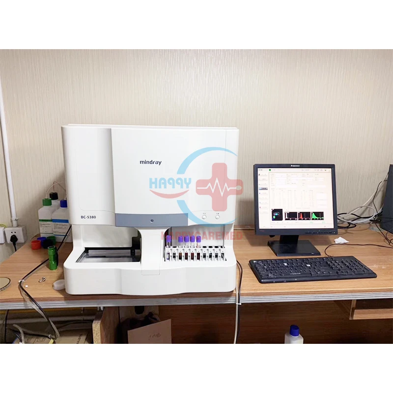 Mindray б/у BC-5380 5 части дифф. CBC автоматический гематологический анализатор крови/автоматический счетчик клеток