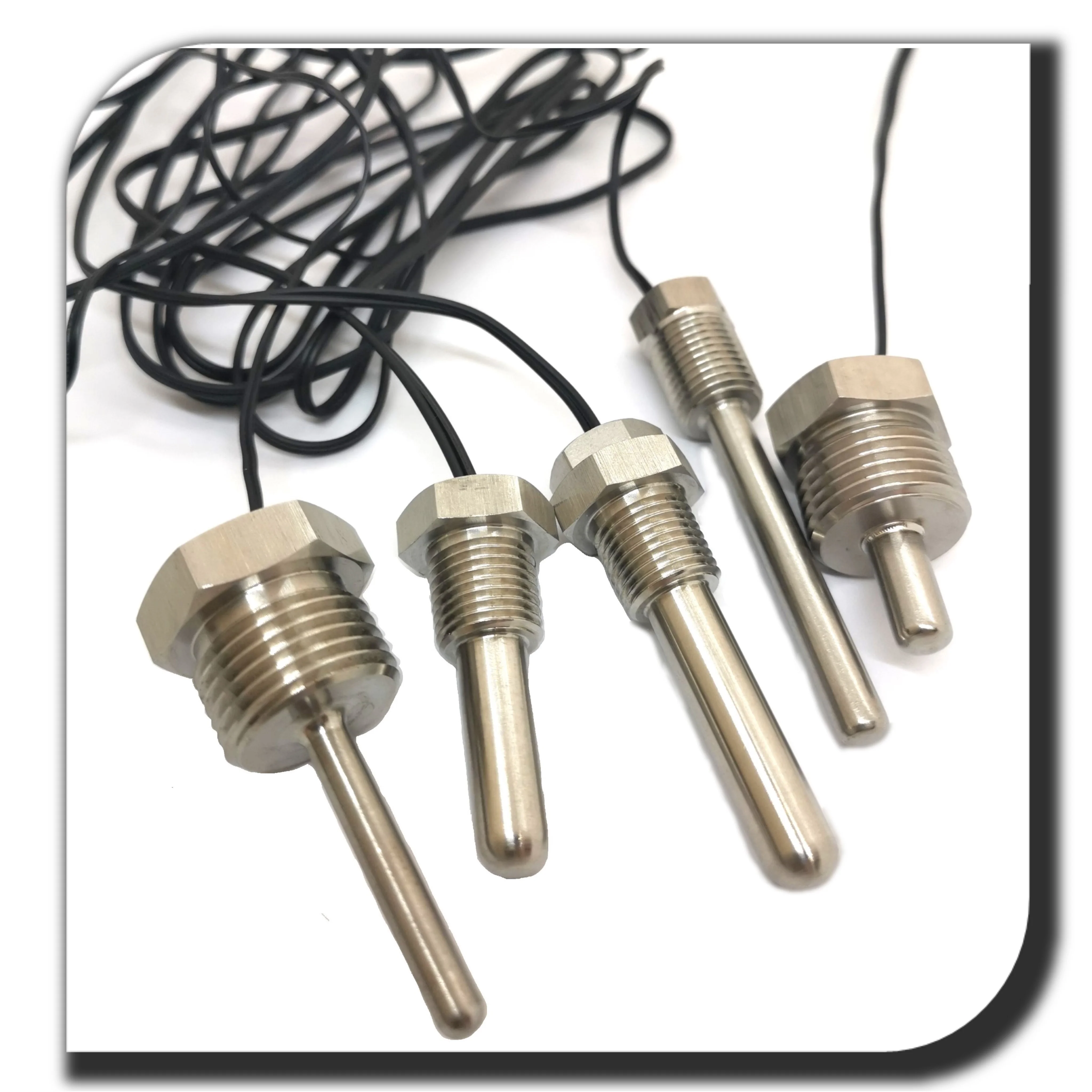 3950 3435 3977 NTC temperature sensor with Stainless steel sensor probe