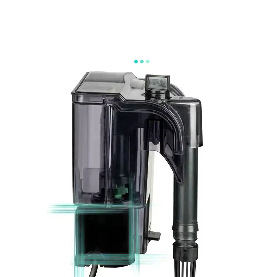 Dophin waterfall filter three-in-one external hanging cylinder filter wall-mounted waterfall circulating pump small