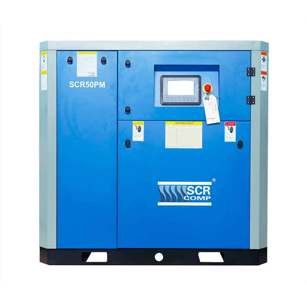 Электрический винт поворотный SCR 50HP 37KW 6.4m3pm воздушный компрессор