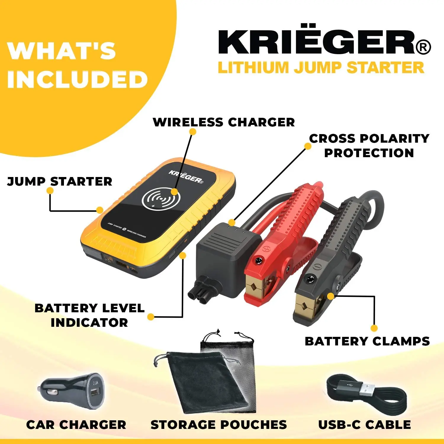 CE OEM Car Jump Starter 12V Auto Battery Booster with LED, USB 3.0 Quick Charge