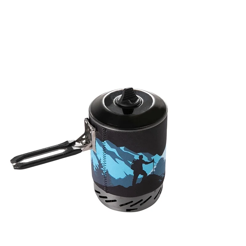 
Fire-Maple STAR-X2 high efficiency black camping stove cookware with 3 covers 