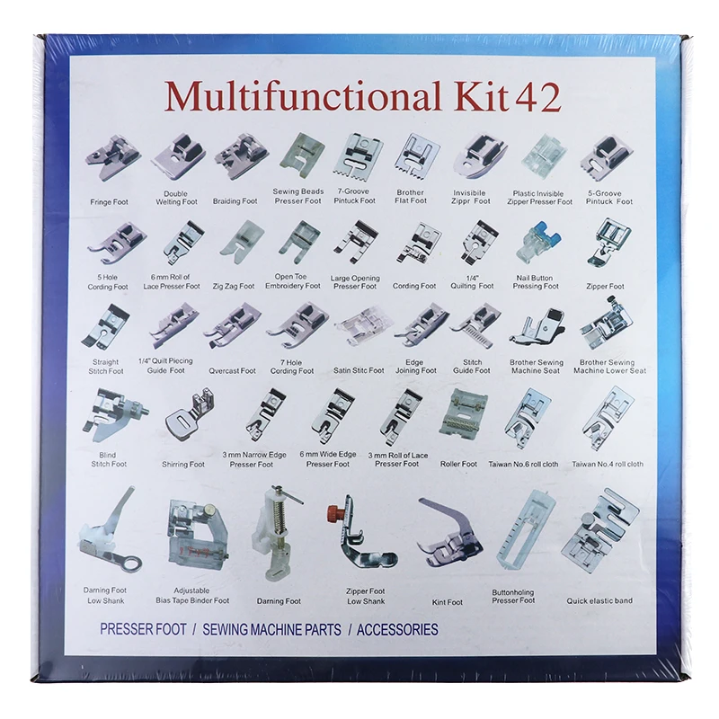 11 32 48 52 62 Pcs Domestic Professional Sewing Machine Presser Feet Set Presser Foot Kit