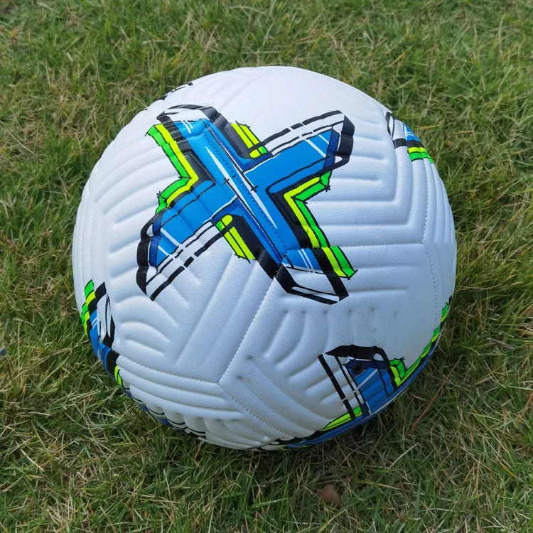 High quality OEM football customized size ball foot PVC rubber sports football