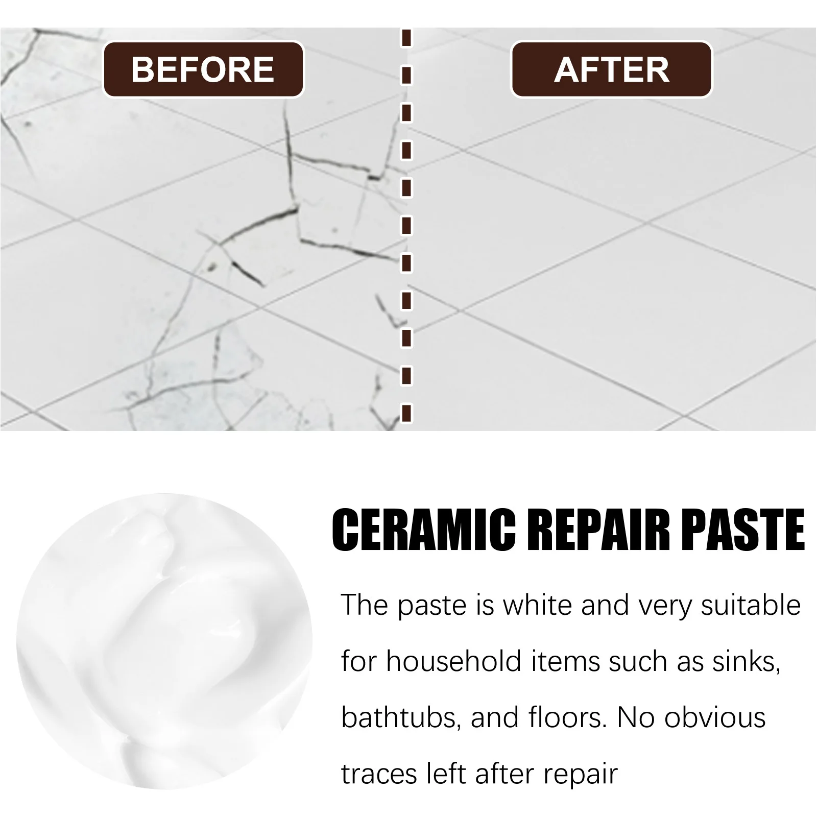 High quality long life two component tile repair Granite countertop adhesive Epoxy adhesive ceramic repair paste