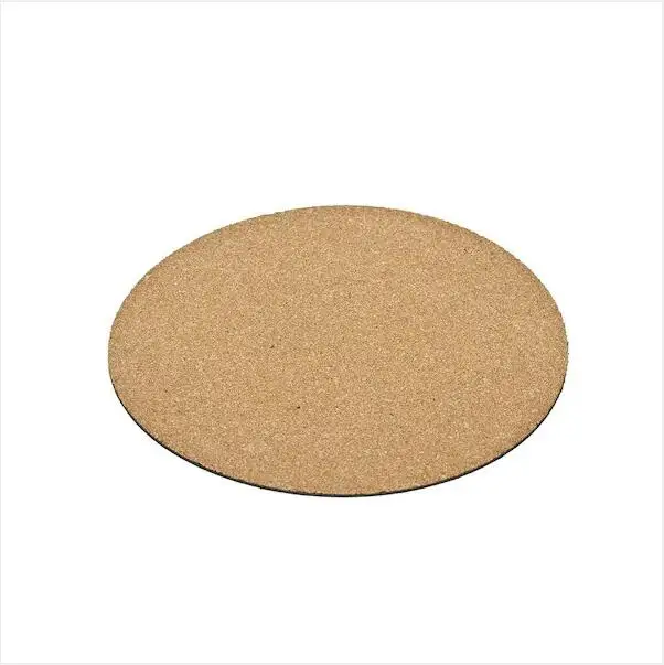 Customized natural cork mats of various specifications for flower pot mats Cork flowerpot mat