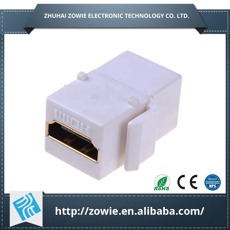 Jack to jack Audio Line-Competible keystone jack