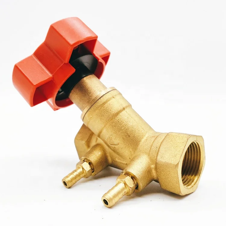 Flow Control Water Pressure Reducing Brass Balancing Valve