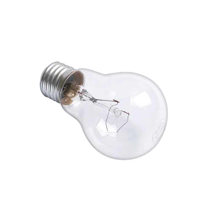 Горячая распродажа A55 220 В 60 Вт E27 прозрачная Эдисон винтажная лампа накаливания лампочка