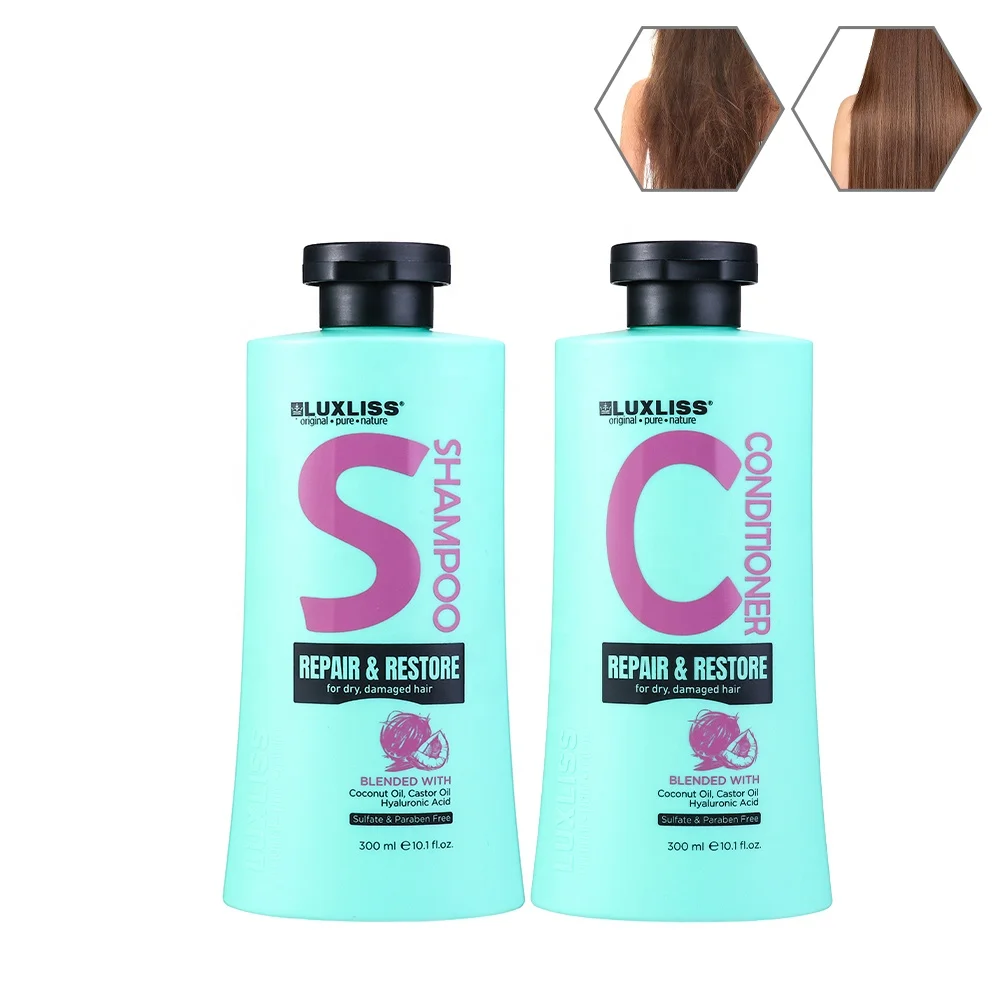 Private Label Daily Hair Care Organic Shampoo and Conditioner Nourishing Anti Dandruff Repair and Restore Argan Oil Shampoo