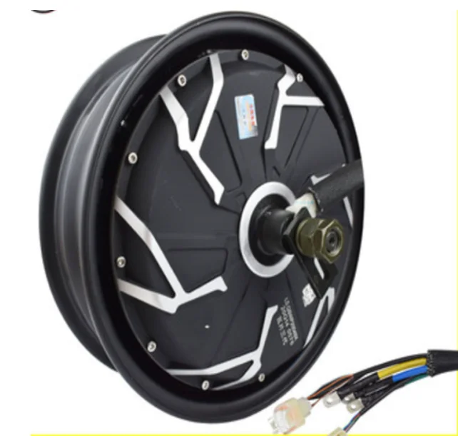 QS 12*3 5 дюймов 120 км/ч 96 В самый мощный двигатель 12000 Вт 12 кВт Электрический Мотор Ступицы