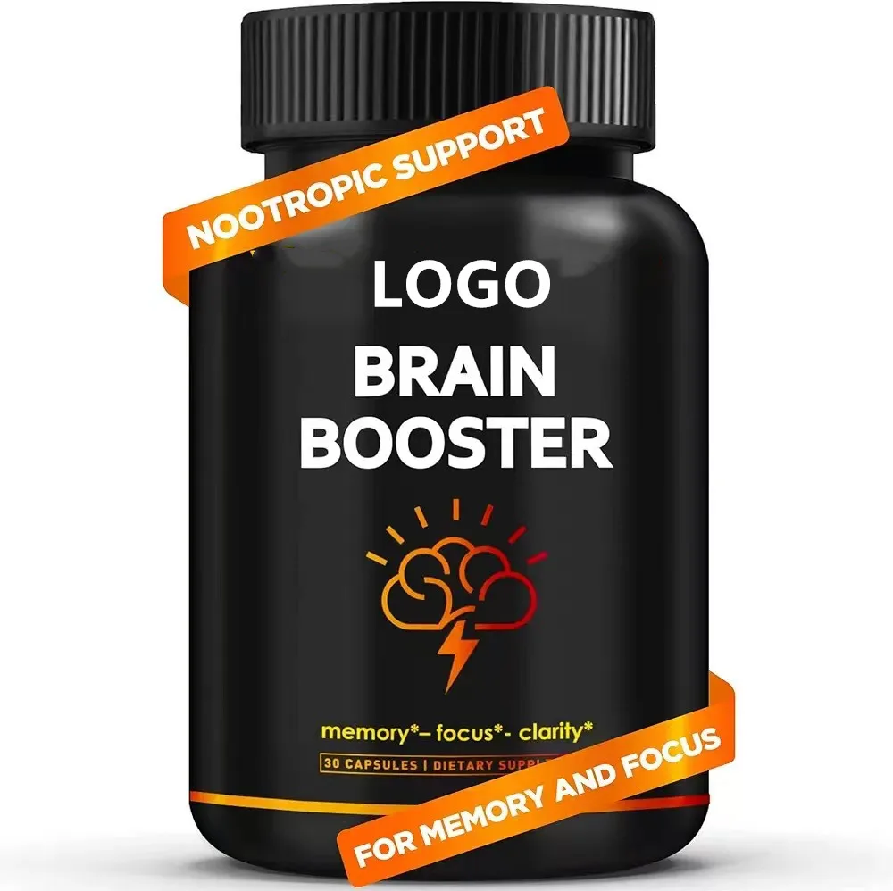 OEM brain booster nootropic rhodiola rosea complex supplement 30 capsules