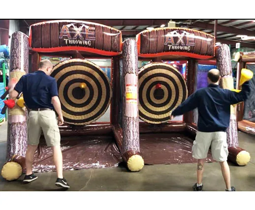 New Inflatable Axe Throwing Game,Inflatable Tossing Axe Sticky Game with good price