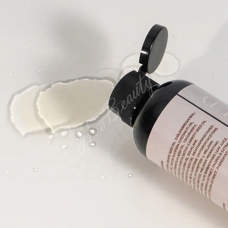 100% Natural Ingredient Tanning Oil Private Label Fast Advanced Natural Brown Tanning Peptide Healthy For Sun Tanning Oil