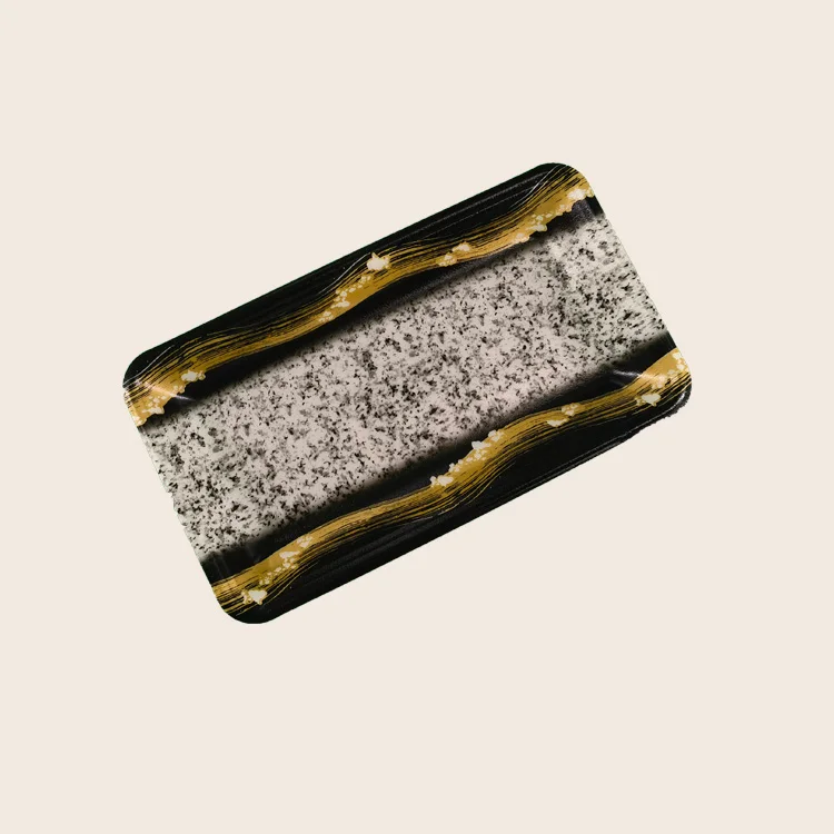 Transparent foam plastic food tray floating food tray for pool Plastic tray for holding food