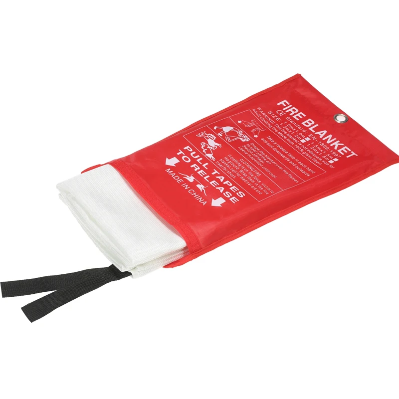 Низкая цена Стандартная спецификация безопасности Огнетушитель огнеупорные огнестойкие аварийного автомобиля противопожарное одеяло из стекловолокна ролл для