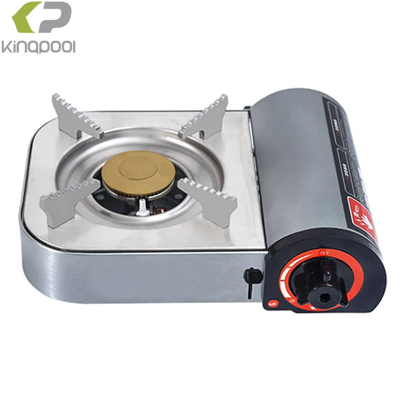Kingpool Wholesale Advanced Technology Butane Propane Gas Stoves Outdoor Single Burner Portable Camping Accessories Gas Stove