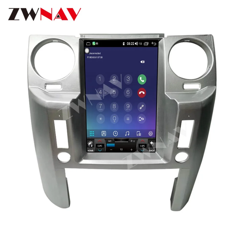 Автомобильный GPS-навигатор ZWNAV в стиле Tesla для Land Rover Discovery 3 LR3 2004 + Android Радио