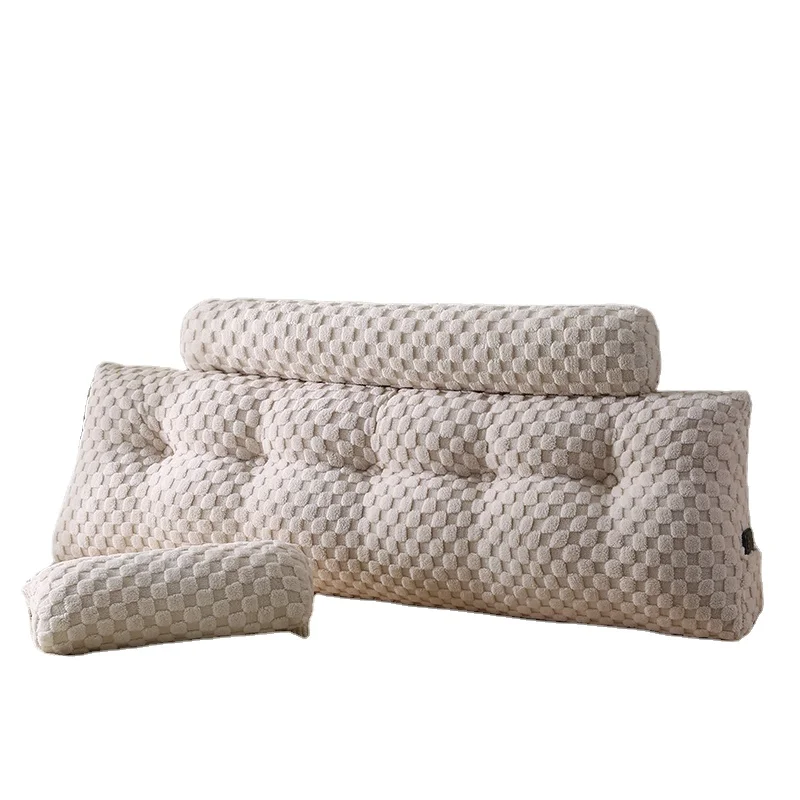 Cheap Price Soft Custom Dorm Living Room Sofa Bedding Home Decor Relaxing Reading Gaming Triangle Backrest Cushion Pillow