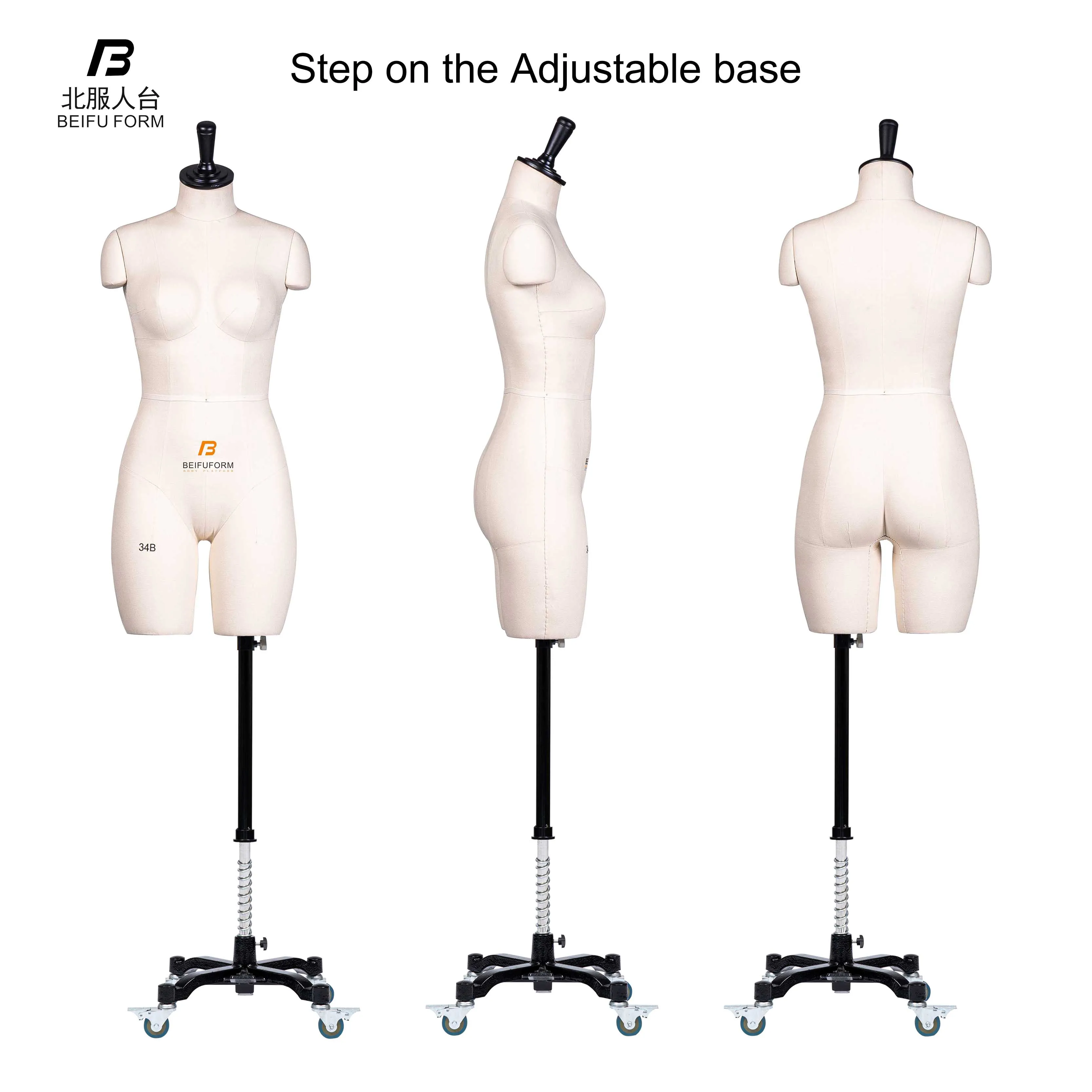 Beifuform intimate mannequin American underwear manikin US size 34B swim dummy sewing mannequin for tailor design