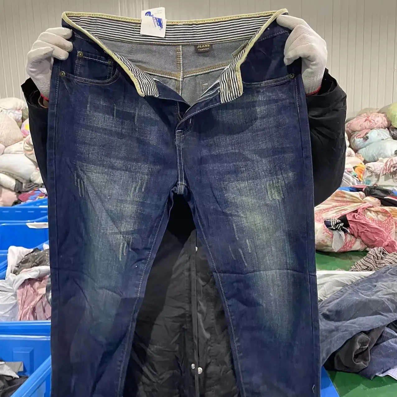 wholesale second hand used jeans pants clothing top quality 2nd hand teenager used clothing