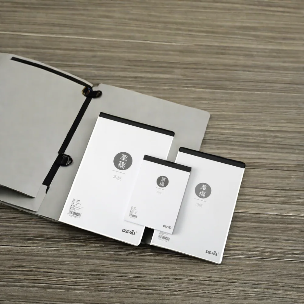 Simple Thickened A3 Spiral Note Book Student Exercise and Business Draft Thermal Binding Paper Cover Manufacturer Direct